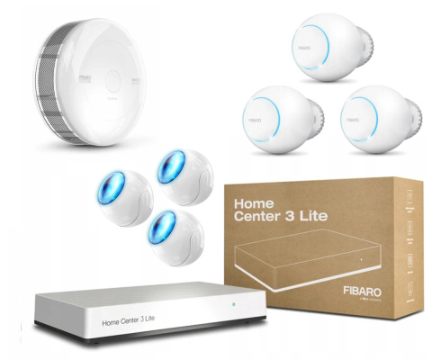 Fibaro zestaw do sterowania ogrzewaniem Home Center 3 FGT-001