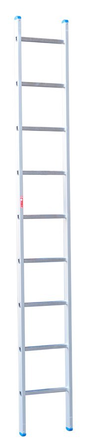 DRABINA ALUMINIOWA OPIERALNA 265CM 9 SZCZEBLI