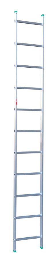 DRABINA ALUMINIOWA OPIERALNA+STABILIZATOR 308CM 11 SZCZEBLI