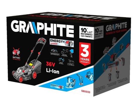 KOSIARKA AKUMULATOROWA ENERGY+, 36V 400MM