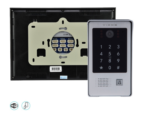 Wideodomofon WiFi z czytnikiem RFID i szyfratorem Vidos S20DA M11WX