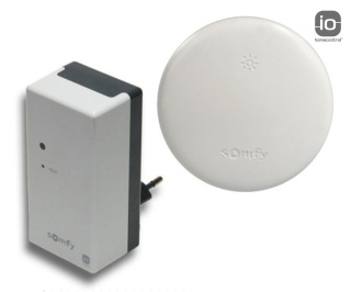 SOMFY SUNIS WIREFREE IO + SENSOR BOX IO, CZUJNIK SŁONECZNY Z CENTRALKĄ POGODOWĄ