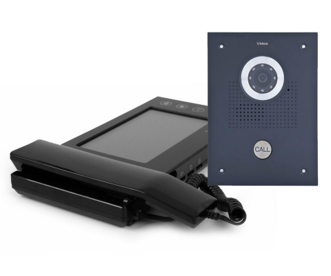 Zestaw Wideodomofonu Vidos S551G/M270B słuchawkowy monitor wideodomofonu