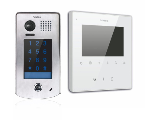 Zestaw cyfrowy wideodomofonu VIDOS S1301D_M1022W