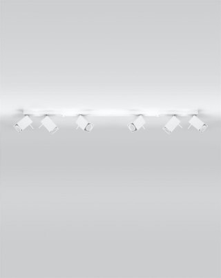 Plafon MERIDA 6L biały