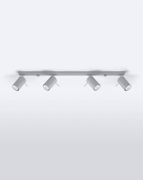 Plafon RING 4L szary