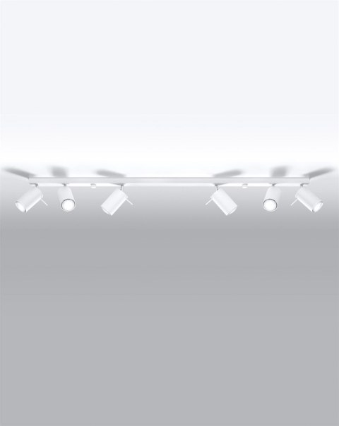 Plafon RING 6L biały