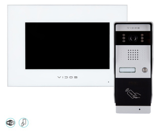 Wideodomofon WiFi z czytnikiem RFID Vidos S50A M10WX