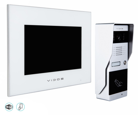 Wideodomofon WiFi z czytnikiem RFID Vidos S50A M10WX