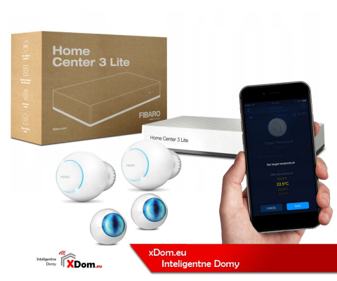 Fibaro inteligentne sterowanie ogrzewaniem HC3