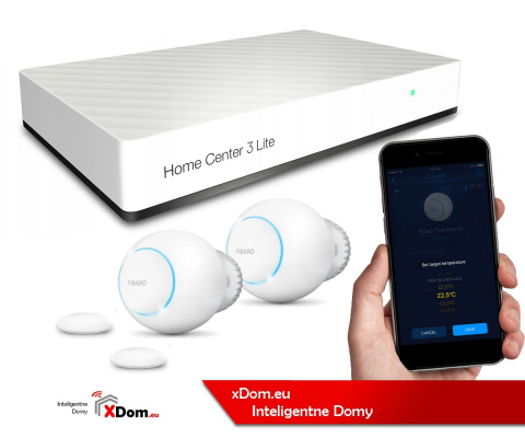 Fibaro inteligentny zestaw sterowania ogrzewaniem Home Center 3 LITE