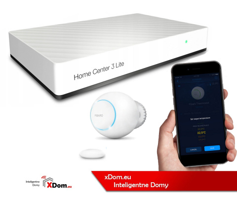 Fibaro inteligentny zestaw sterowania ogrzewaniem Home Center 3 LITE