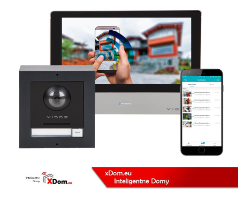 Zestaw wideodomofonu IP Vidos S2101-M2020