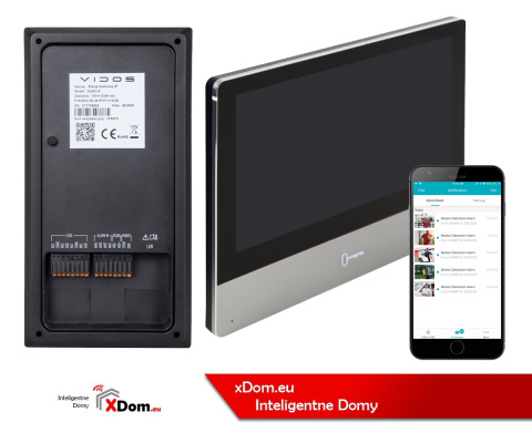 ZESTAW WIDEODOMOFONU IP Z CZYTNIKIEM RFID VIDOS S2401-P_M2020