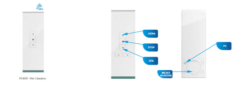 Exalus Home PX-BIDI Pilot 1-kanałowy