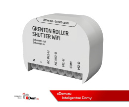 Moduł sterowania rolet GRENTON - ROLLER SHUTTER WiFi WRS-201-W-01