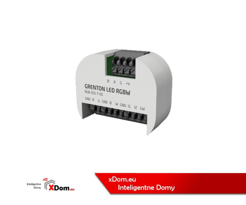 Moduł sterowanika GRENTON LED RGBW, Flush, TF-Bus RGB-201-T-01 