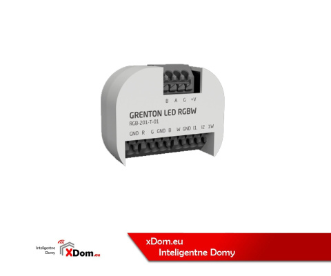 Moduł sterowanika GRENTON LED RGBW, Flush, TF-Bus RGB-201-T-01 