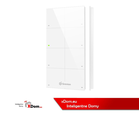 Smart Panel inteligentnego domu GRENTON TPA-208-T-02  TF-Bus biały