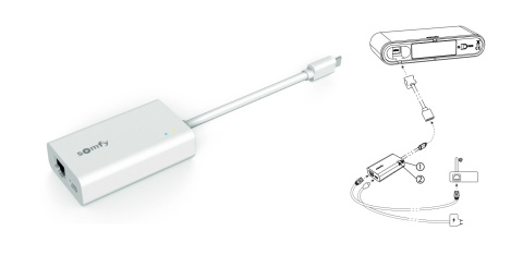 Somfy 9028054 Adapter Ethernet do TaHoma switch