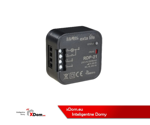 Radiowy ściemniacz dopuszkowy Zamel Exta Life RDP-21