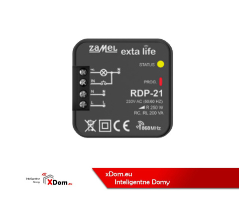 Radiowy ściemniacz dopuszkowy Zamel Exta Life RDP-21