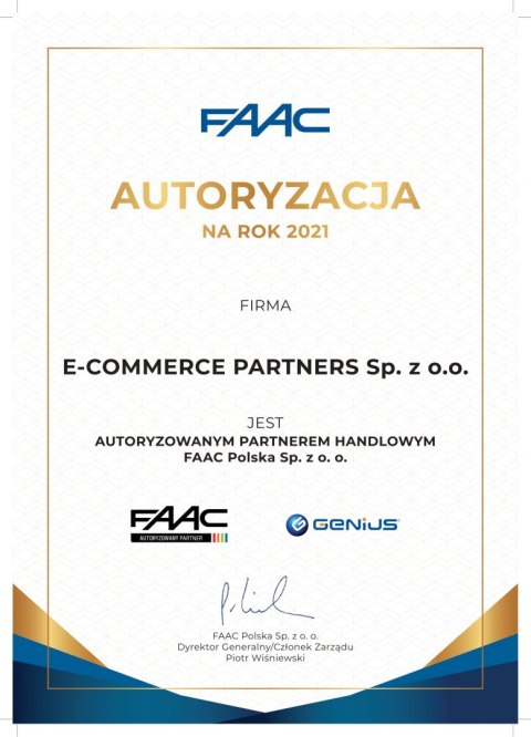 Klucz odblokowujący do FAAC 740/741/721 i innych (1sztuka)