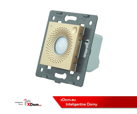 Moduł czujnika temperatury i wilgotności Livolo ZigBee/WiFi Szampański