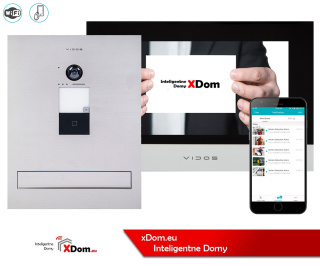 Wideodomofon WiFi Vidos M2010-S2401-SKM z czytnikiem RFID