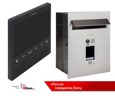 Wideodomofon cyfrowy Vidos S1401D-SKP M1023B z szyfratorem