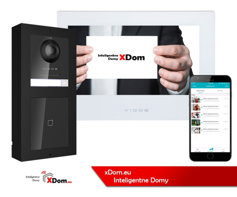 wideodomofon IP Vidos S2101 M2010W czytnik RFID