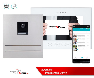 Wideodomofon Vidos ONE IP S2201-SKM M2010W z WiFi