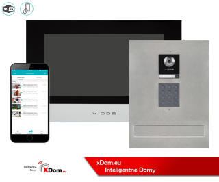 Wideodomofon VIDOS S2201D-SKM M2010 WIFI z szyfratorem