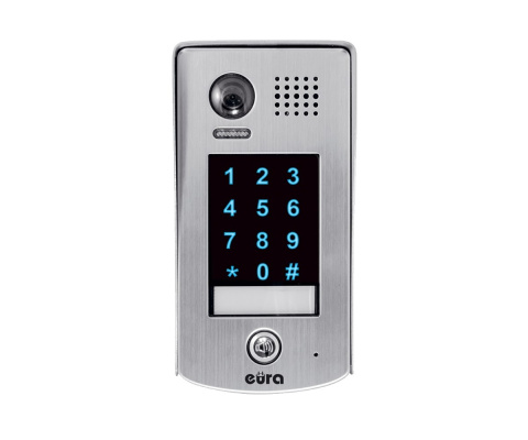 Zestaw Wideodomofonu Cyfrowego z Szyfratorem Eura Monitor 3,5 cali biały VDA-31A5_VDA-73A5