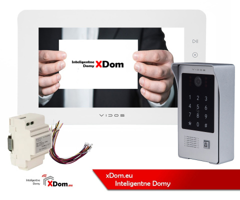 Wideodomofon Vidos S20DA M12W