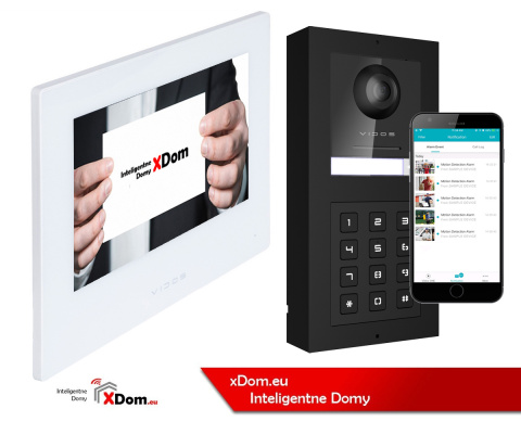 Wideodomofon WiFi Vidos M2010 A2000 z szyfratorem