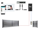 wideodomofon IP Vidos S2101 M2010W czytnik RFID