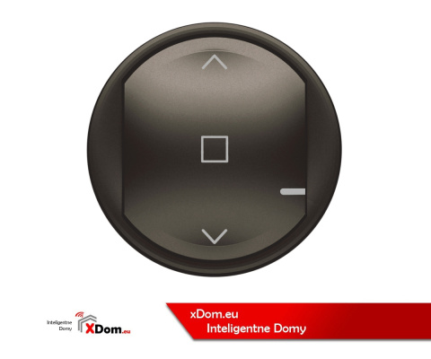 Celiane with Netatmo plakietka do łącznika rolet GRAFITOWA