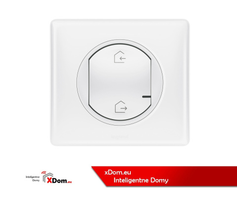 Łącznik bezprzewodowy wyjście/powrót - biały, Celiane with NETATMO