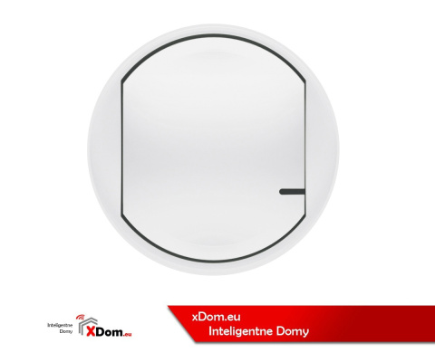 Plakietka do łącznika oświetlenia - biała, Celiane with NETATMO 064815