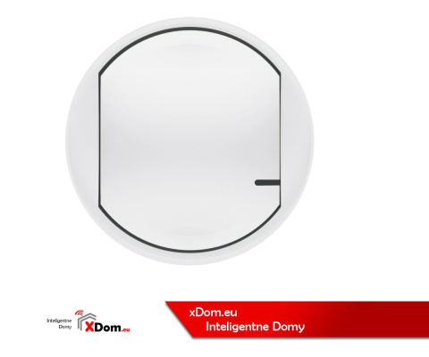 Plakietka do łącznika oświetlenia - biała, Celiane with NETATMO 064815