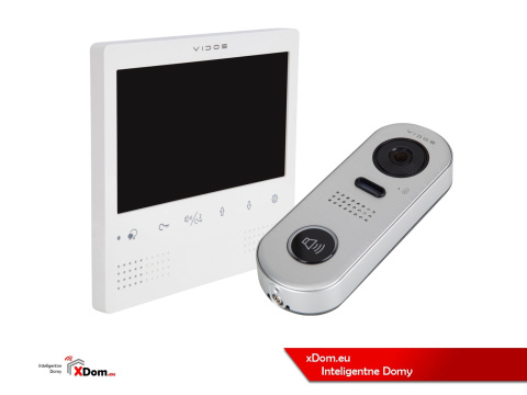 Zestaw wideodomofonu cyfrowego Vidos DUO S1001_M1023W