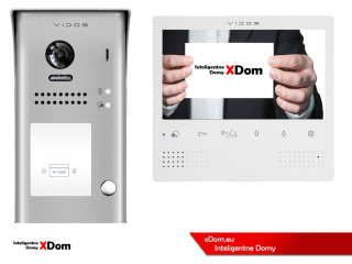 Zestaw wideodomofonu cyfrowego Vidos DUO S1101_M1023W2