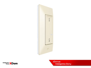 Valena Life with Netatmo łącznik bezprzewodowy dzień/noc kremowy