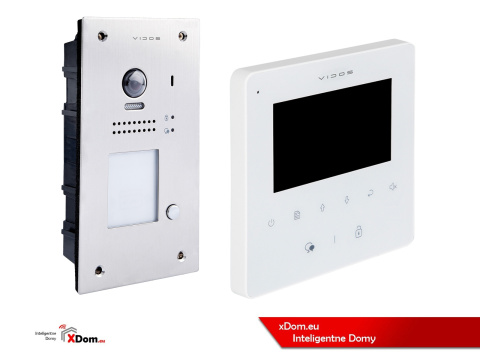 Zestaw cyfrowy wideodomofonu VIDOS S1201A_M1022W