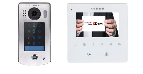 Zestaw cyfrowy wideodomofonu VIDOS S1301D_M1022W