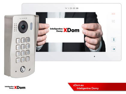 Zestaw cyfrowy wideodomofonu VIDOS S1311D_M1021W2