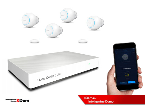 Fibaro zestaw do sterowania ogrzewaniem Home Center 3