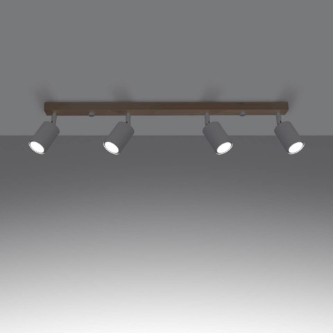 Plafon VERDO 4 biały