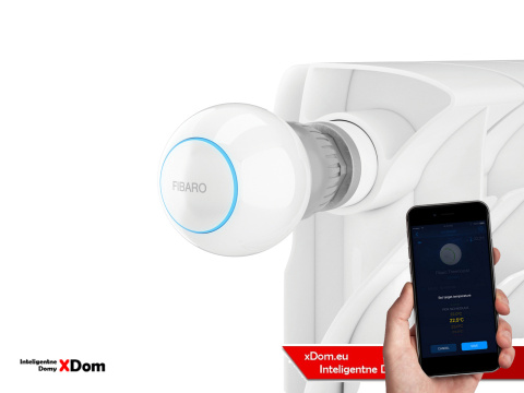 Zestaw Inteligentna głowica termostatyczna FIBARO The Heat Controller FGT 001 ZW5